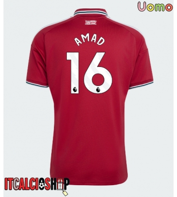 Manchester United Amad Diallo #16 Prima Maglia 2026-27 Manica Corta